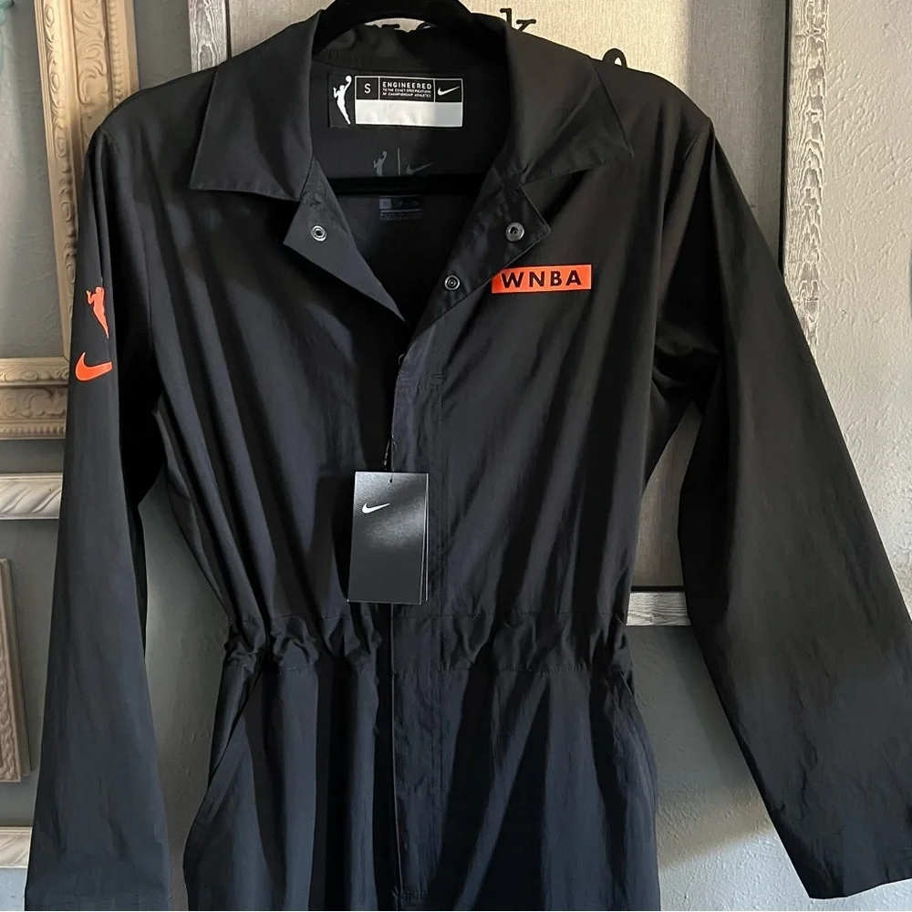 Nike WNBA Coverall Black Jumpsuit - Picture 6 of 9